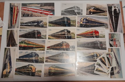 EMD (GM) DIesel Locomotive Advertising (40) 24 spec, 16 calendars