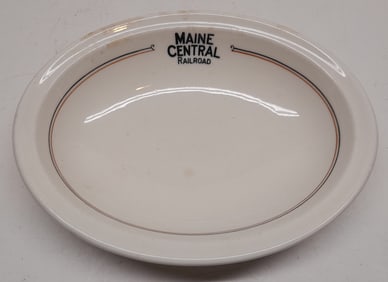Maine Central Railroad "Kennebec" Pattern China Dish