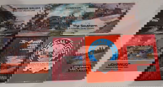 Colorado Narrow Gauge Railroad Books (7)