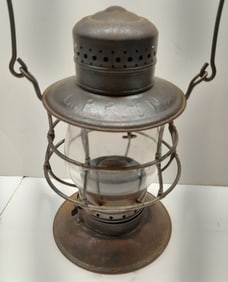 CRRofNJ Star Headlight Bellbottom Lantern Cast Globe