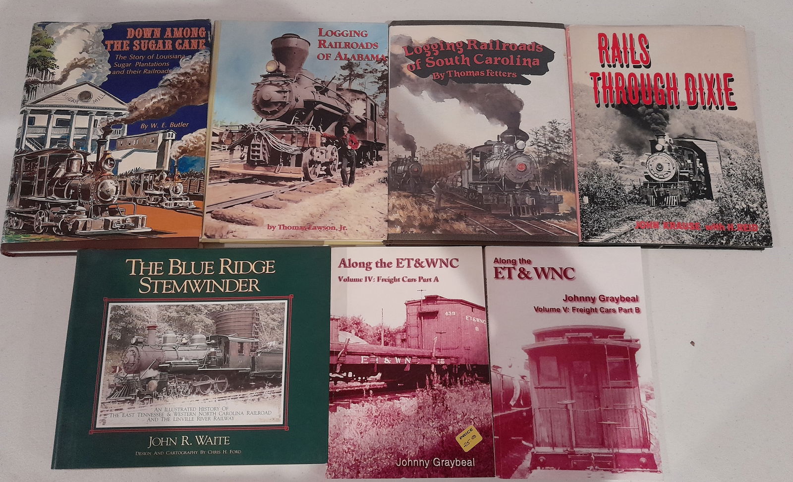 Narrow Gauge Railroad Books (7) South East (1 of 1)