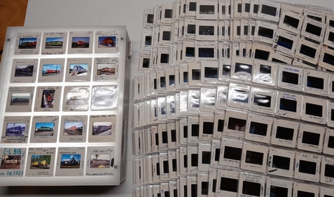 700 35mm Color Slides: Mainline Diesel Locomotives