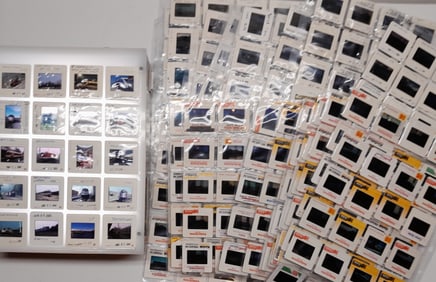 600 35mm Color Slides: 300 Passenger, 300 Mainline
