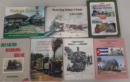 Foreign Narrow Gauge Railroad Books (7)