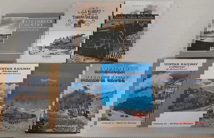 Western Narrow Gauge Railroad Books (8)