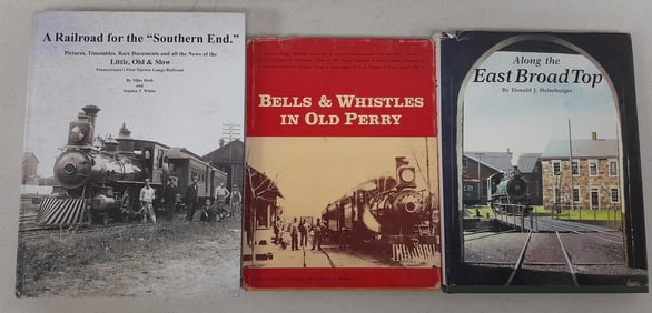 Pennsylvania Narrow Gauge Railroad Books (3)