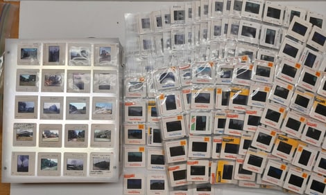 639 35mm Color Slides: 440 Passenger, 199 Steam