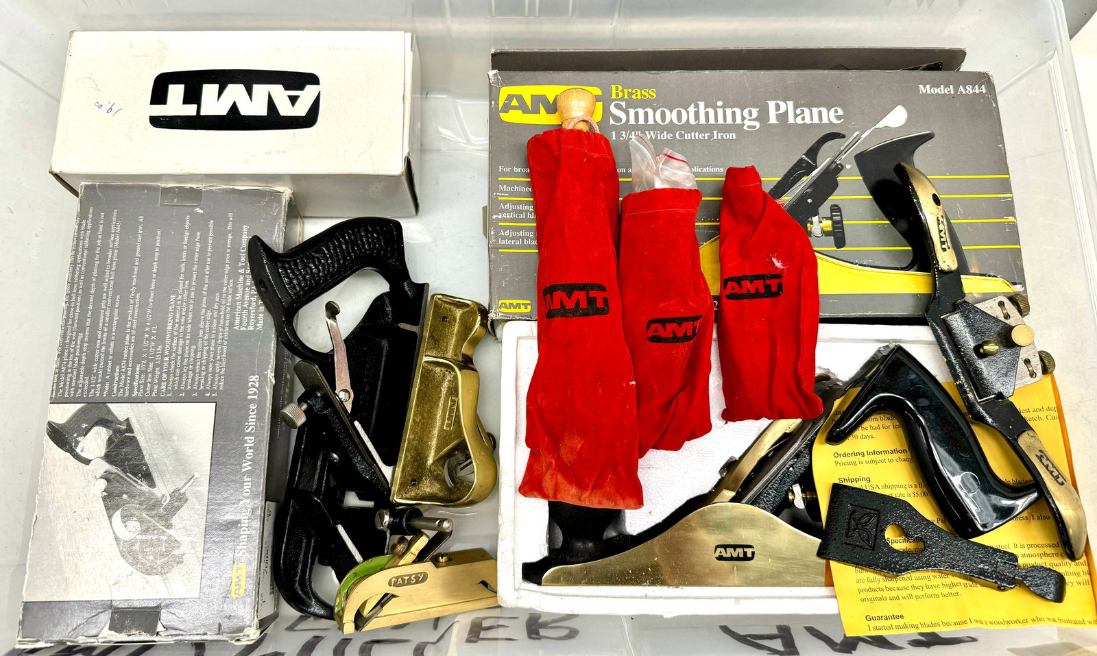 Group one of unused AMT tools (1 of 7)