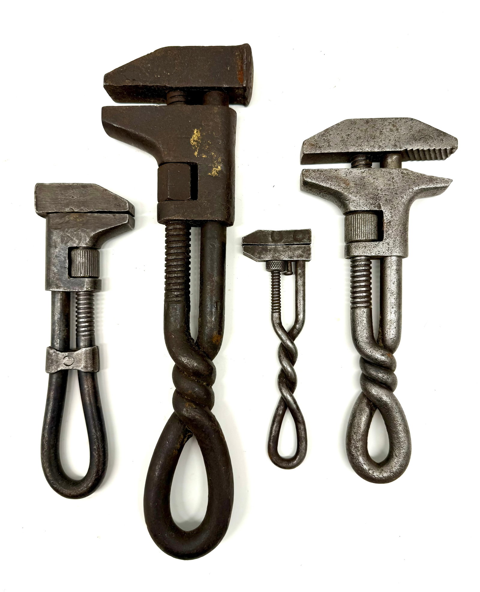 Four different twist handle (and similar) wrenches (1 of 1)