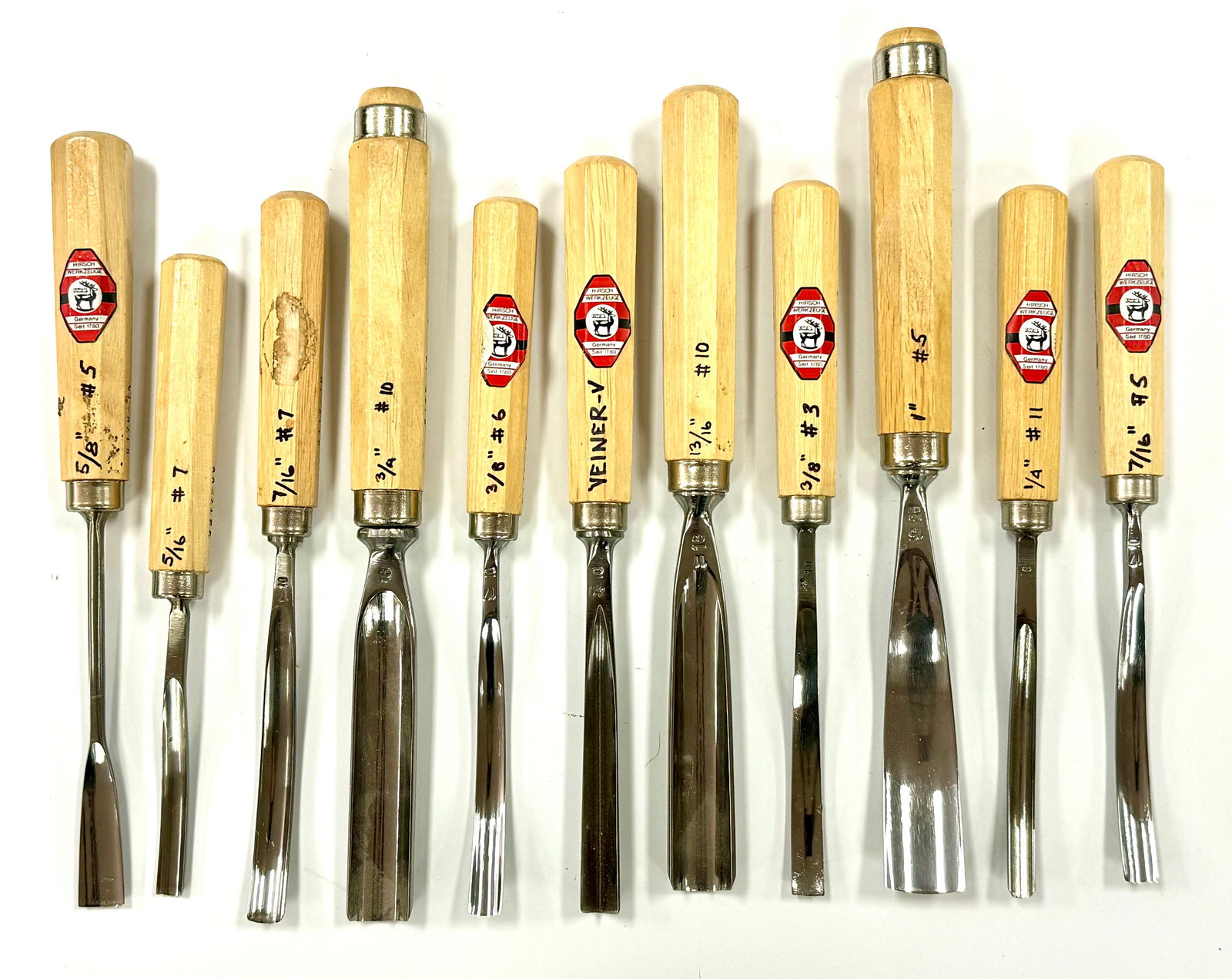 Hirsch Werkzeuge Carving Chisel Set (1 of 1)