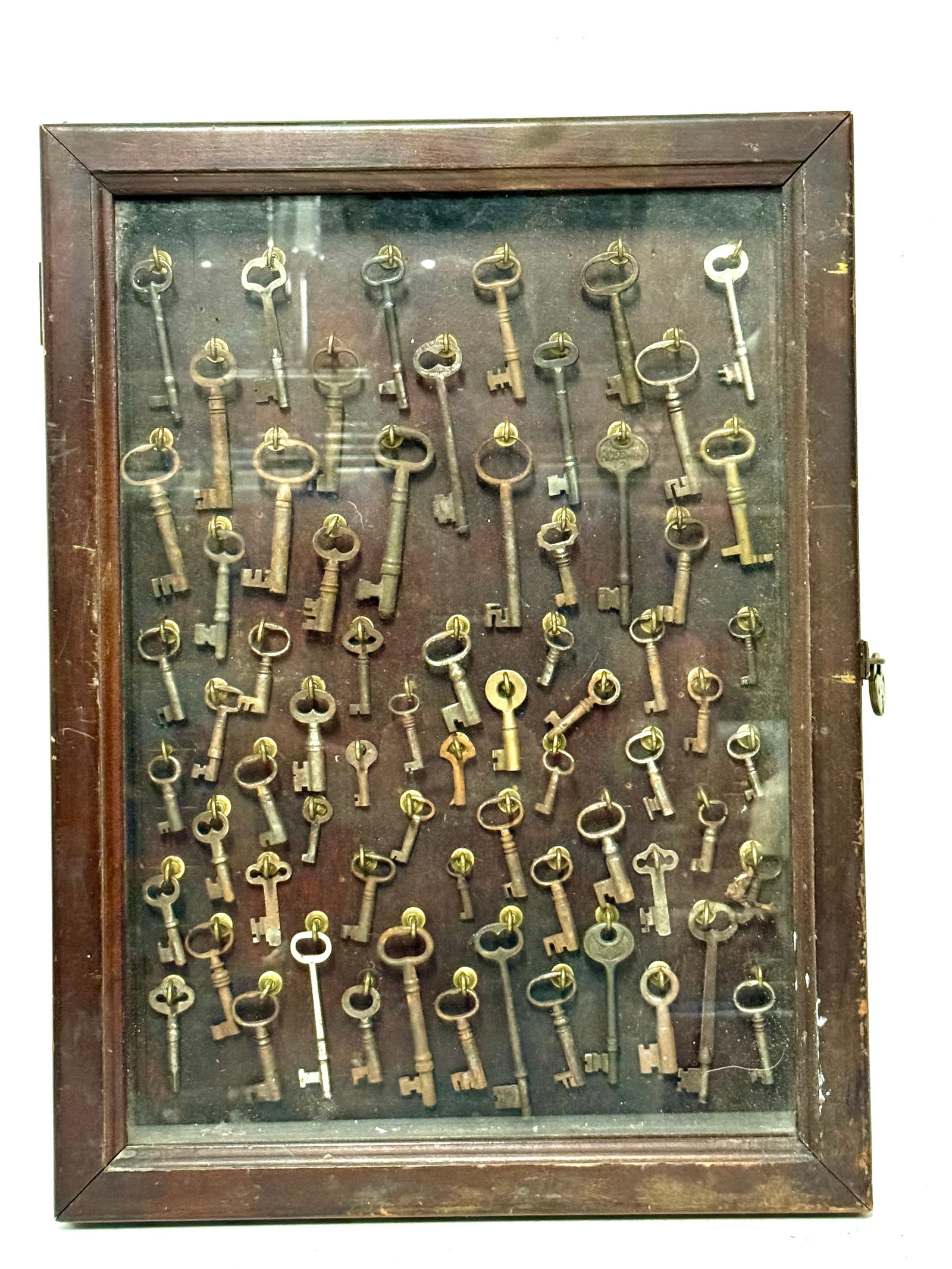 Antique Keys In Showcase (1 of 1)