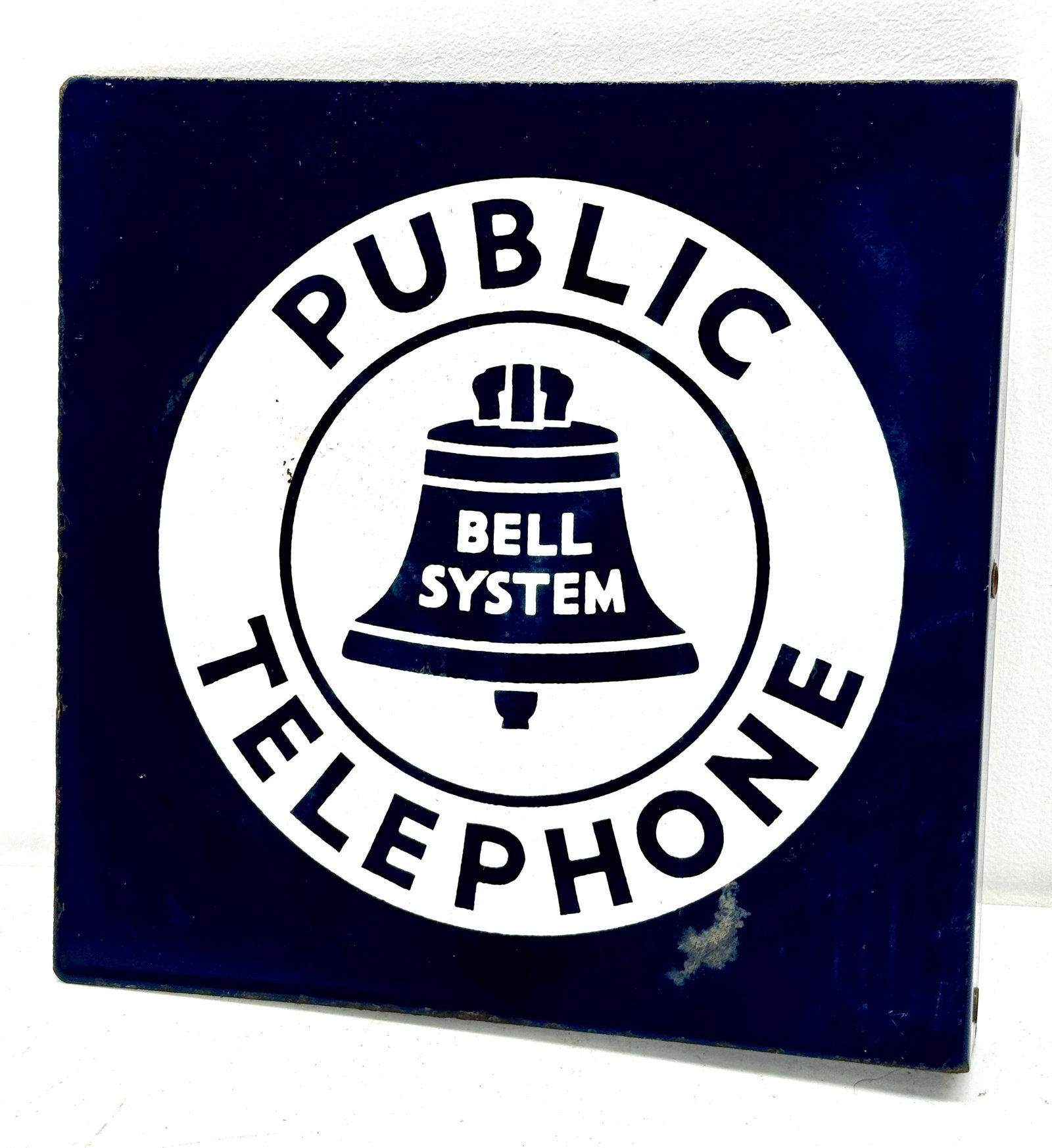 Bell Systems Public Telephone Sign (1 of 2)