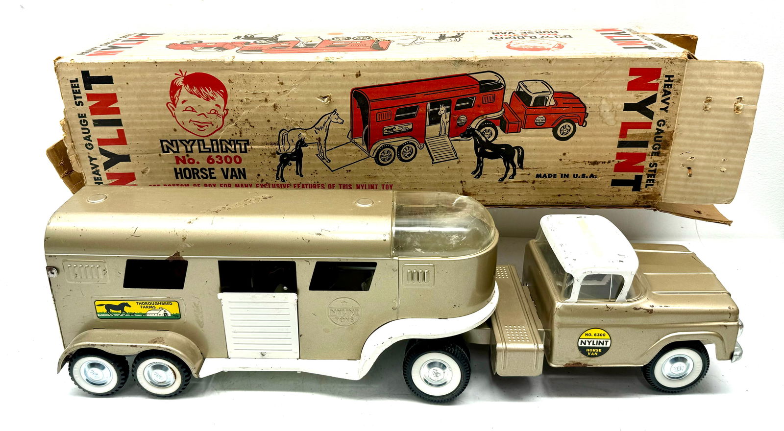 NYLINT No. 6300 Horse Van Toy Truck (1 of 10)