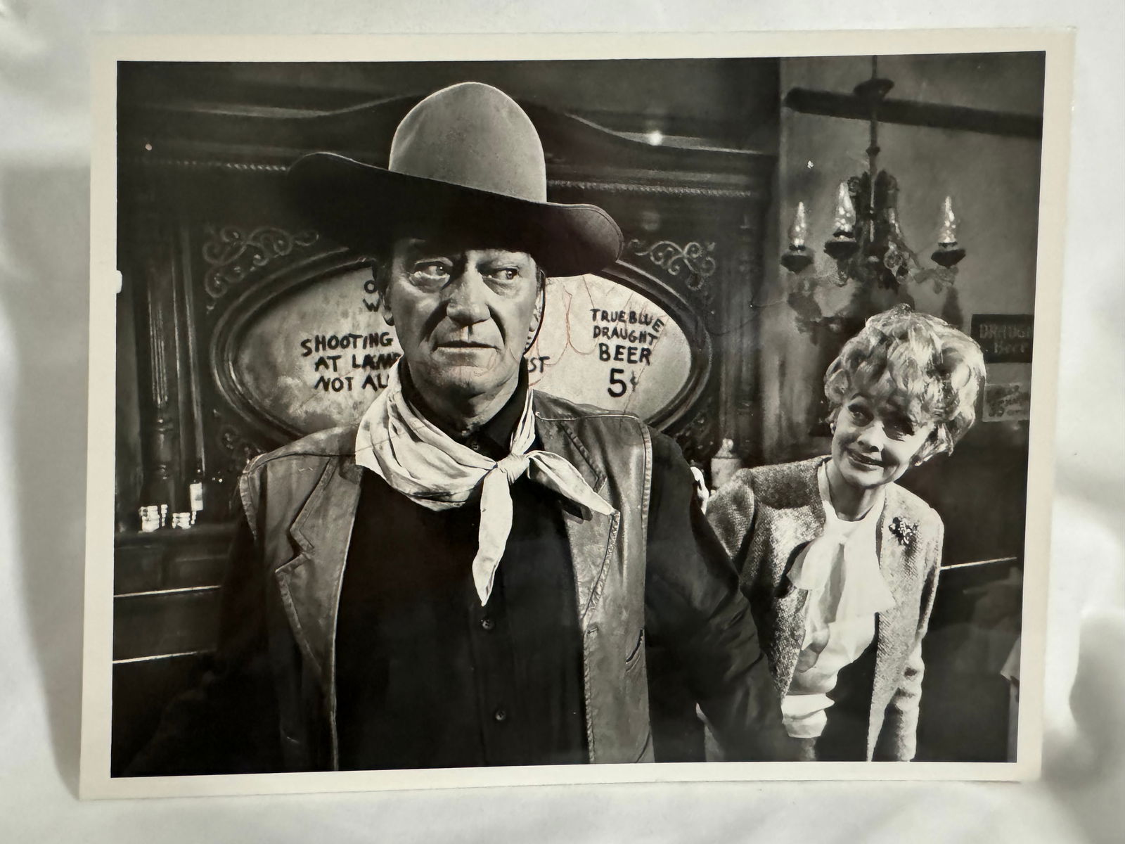 Autograph John Wayne actor (1 of 2)