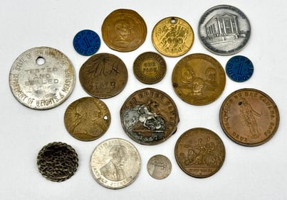 Commemorative Coins, Tokens Etc