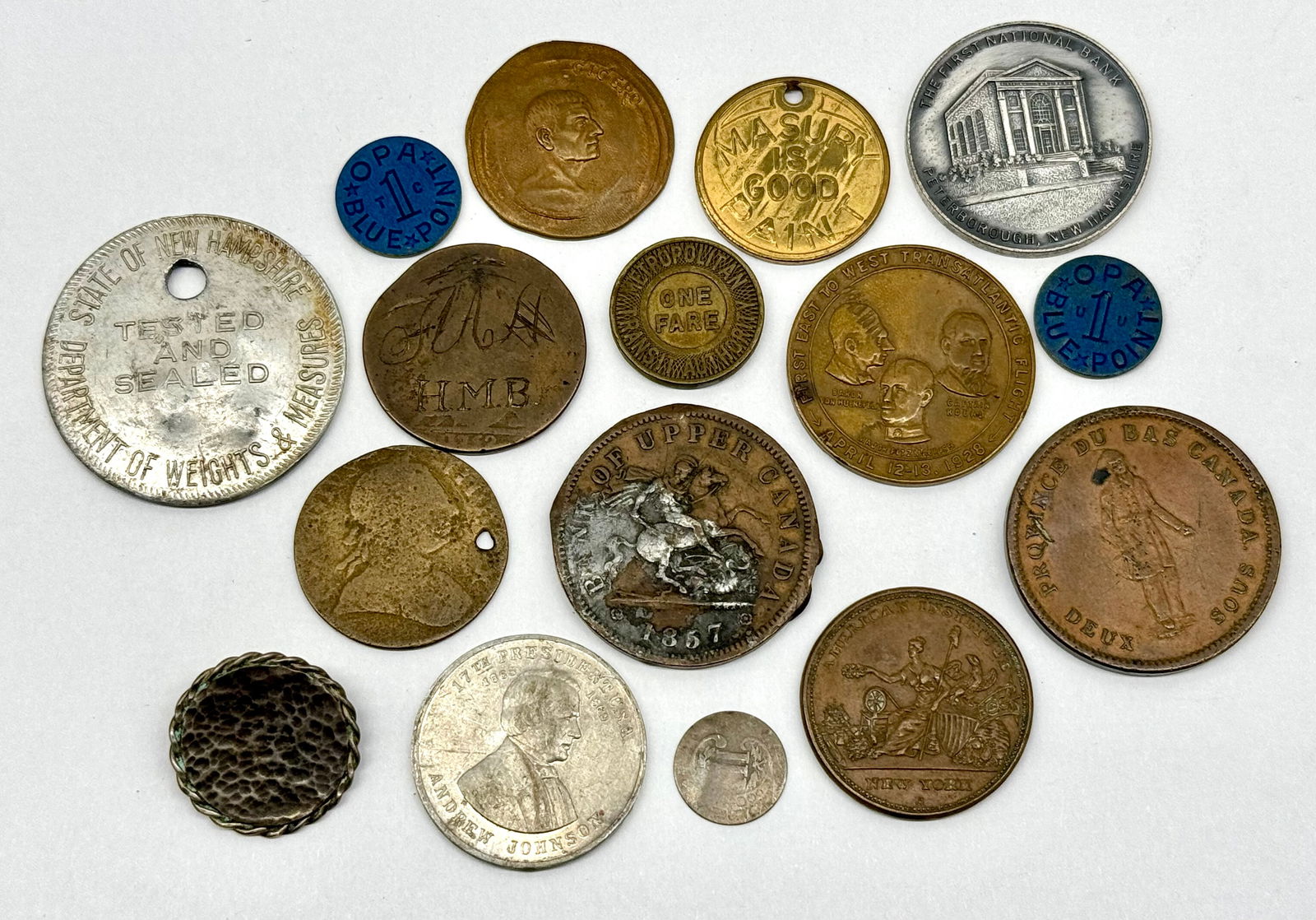 Commemorative Coins, Tokens Etc (1 of 6)