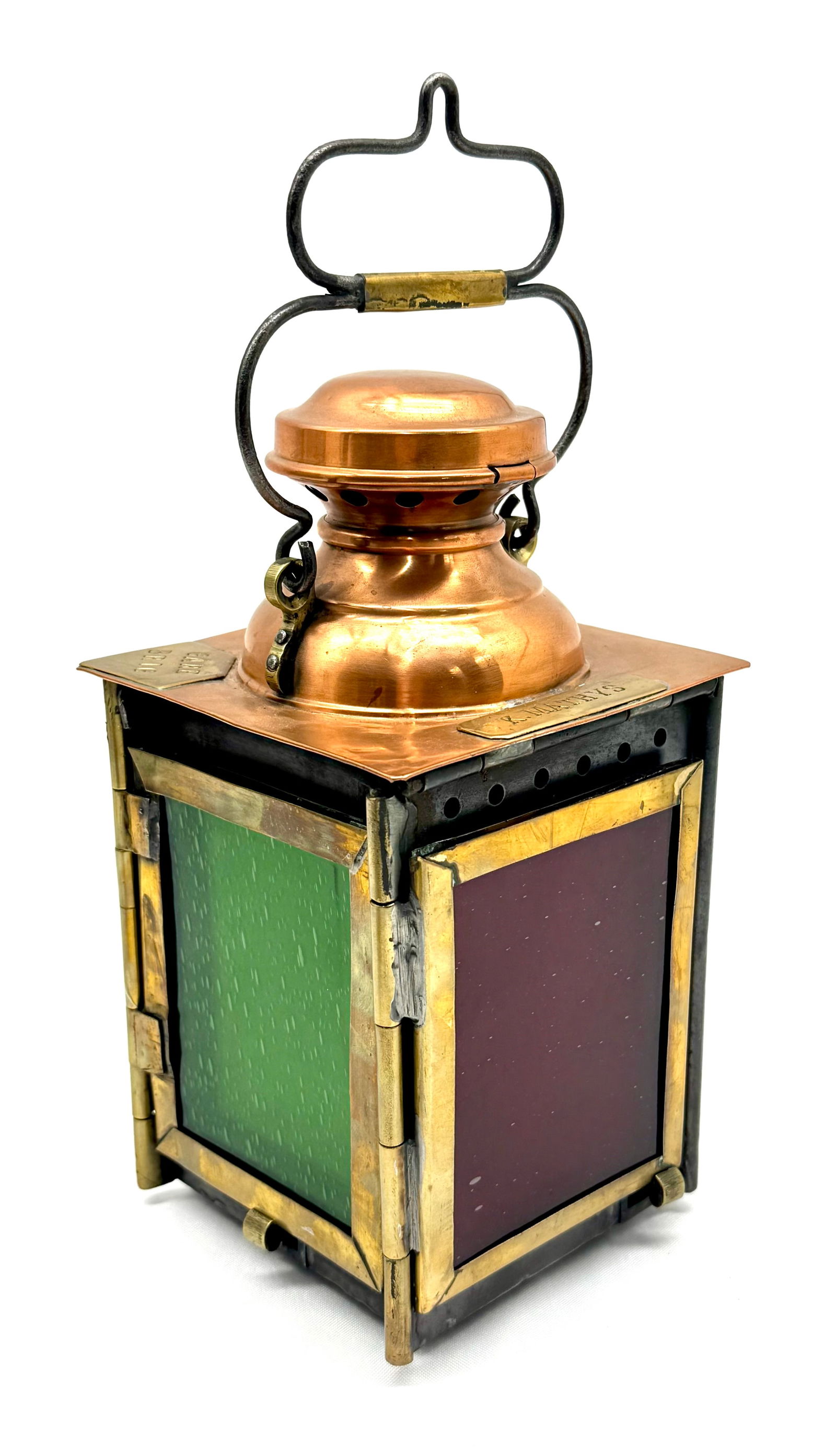 Antique European Railway Lantern (1 of 8)