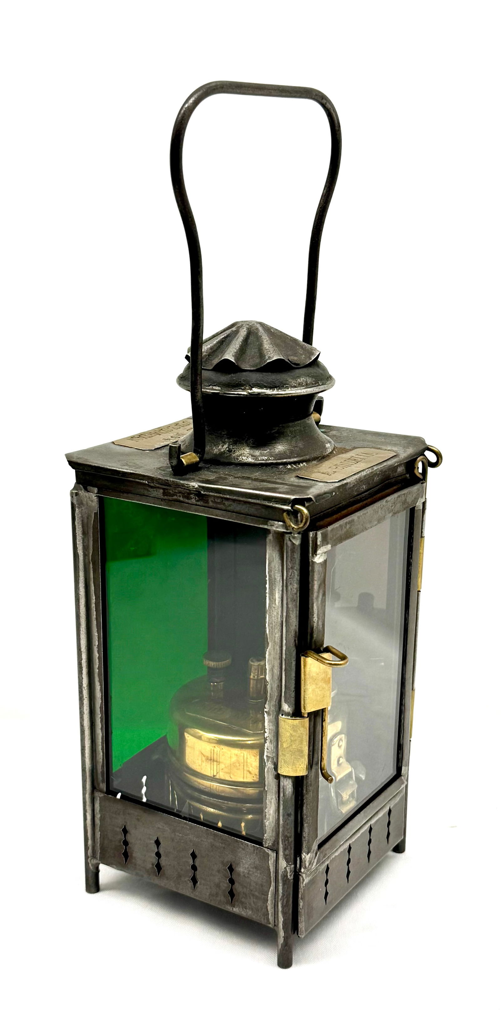 Antique European Railway Lantern (1 of 6)