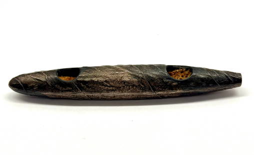 Sterling Silver Cigar Humidor Sponge older: Sterling Silver Cigar Humidifier, Humidor Sponge Holder in Form of Cigar by Simon Brothers and Co. Philadelphia PA Circa 1900 4.5" long