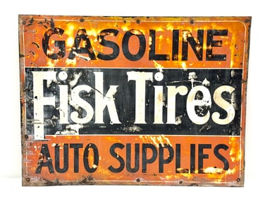 Fisk Tire Sign