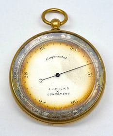 J.J. Hicks Pocket Barometer