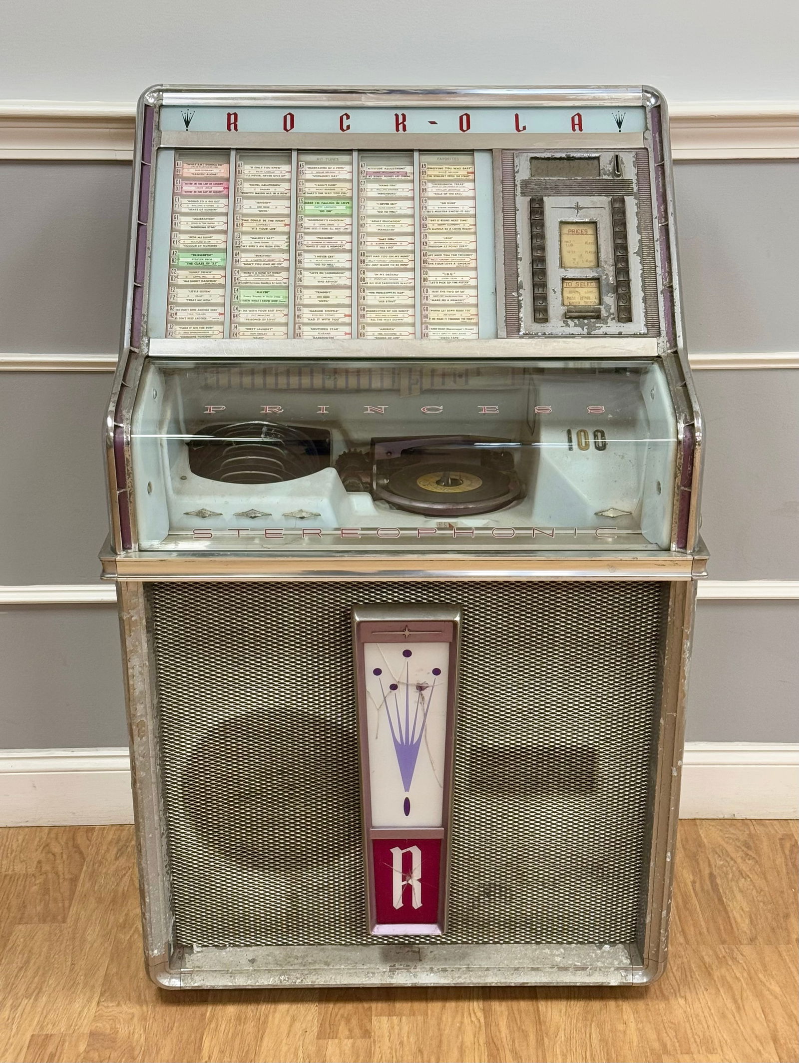 Rock-Ola "Princess Stereophonic" Model 1493 Jukebox (1 of 14)