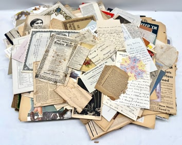 Large Lot Of Misc Ephemera