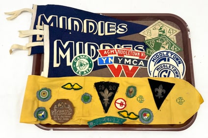 Pennants, Patches, Etc