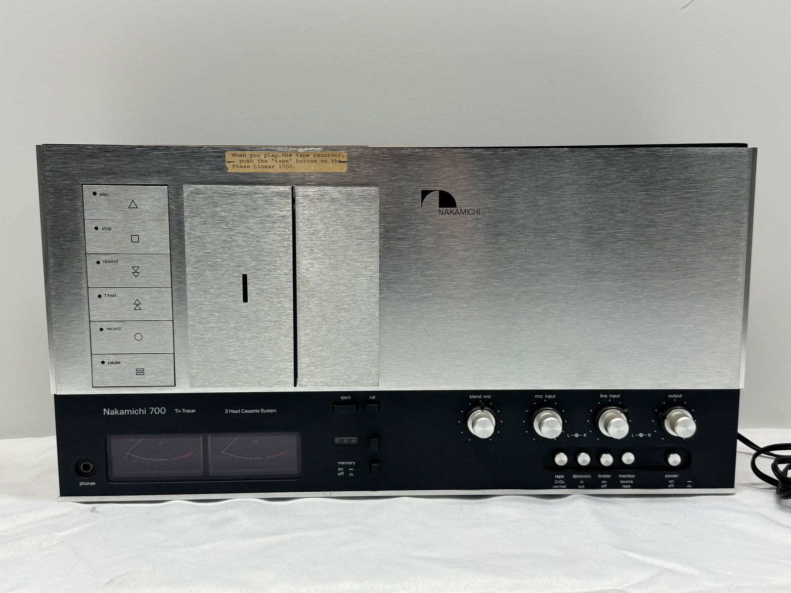 Nakamichi 700 3 Head Cassette System (1 of 4)