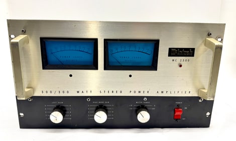 McIntosh MC 2300 Stereo Power Amplifier