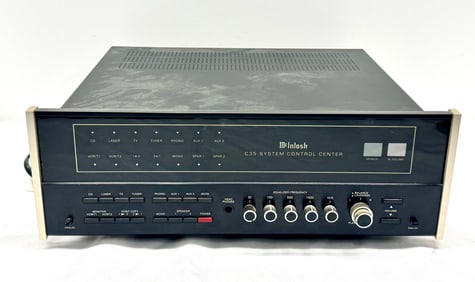 McIntosh C35 System Control Center