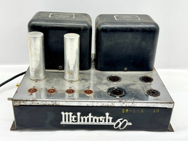 McIntosh MC60 60-Watt Tube Power Amplifier