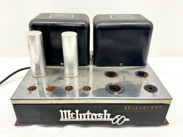 McIntosh MC60 60-Watt Tube Power Amplifier