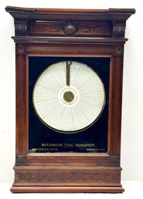 Manchester NH Electric Light Co. Watchman's Time Indicator
