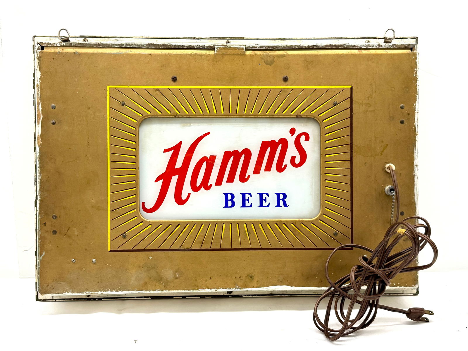 Hamm's Beer Advertising Light Up Sign (1 of 2)