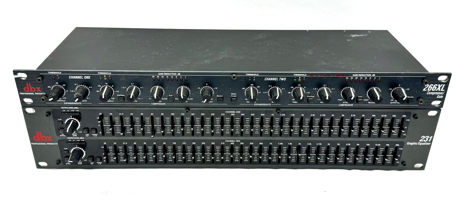 DBX Professional Products Compressor / Gate, and Graphic Equalizer (1 of 2)