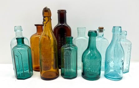 Nice Grouping of Antique Bottle