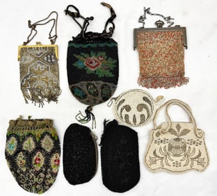 Antique Beaded Purses