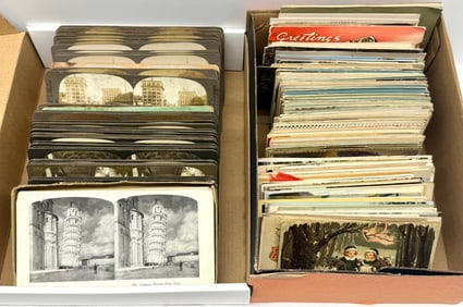 Postcards and Stereo View Cards
