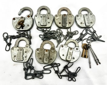 Boston and Maine Railroad Switch locks and Keys