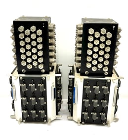 Pair of Memory Stacks From CDC # 3600 1960's Super Computer