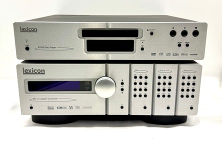 Lexicon RT-20 Disc Player, MC-12 Digital Controller