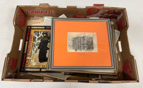 Misc Paper, Framed Prints Etc.