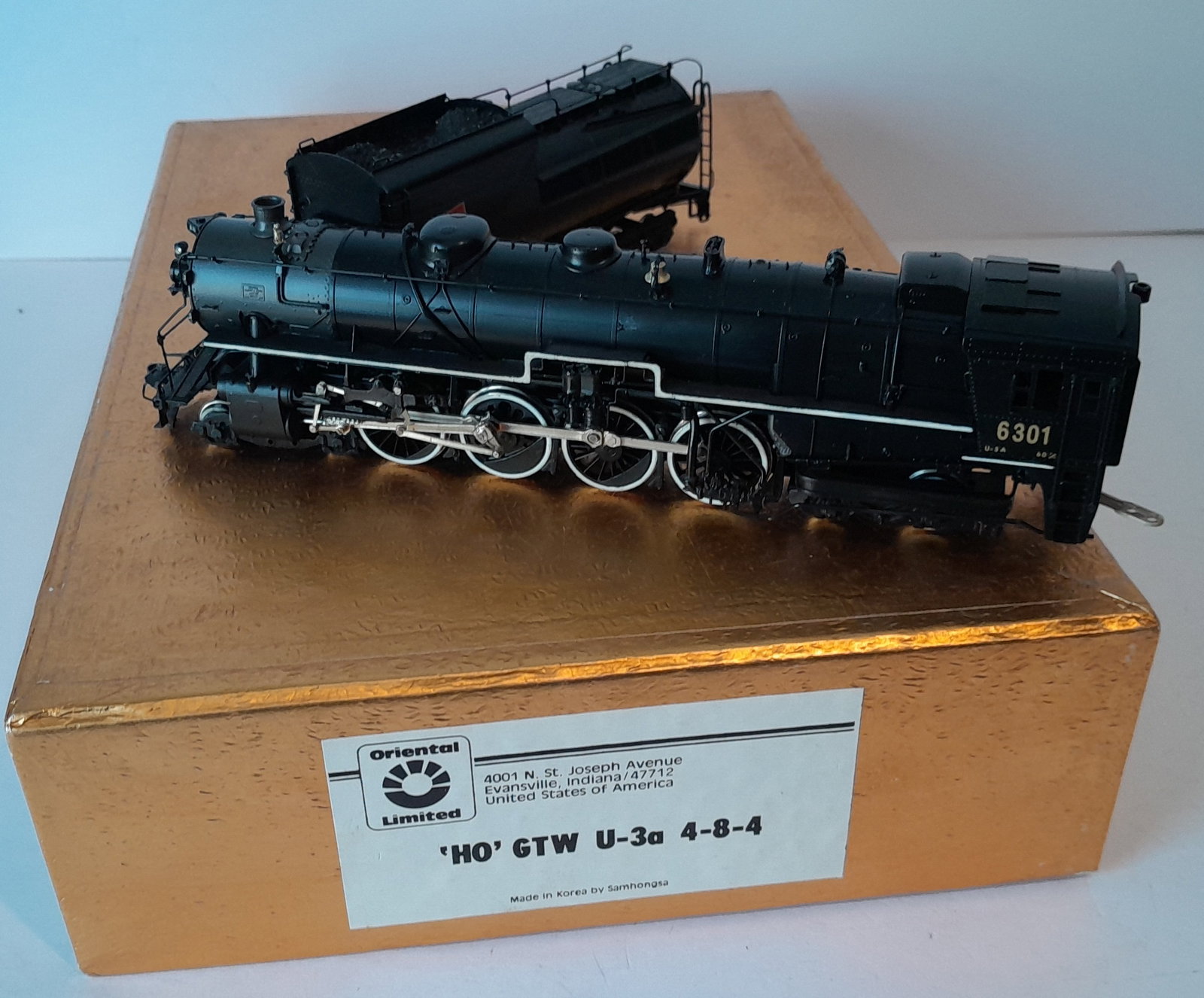 HO Brass - Oriental GTW Locomotive 4-8-4 c/p CN 5301 (1 of 9)