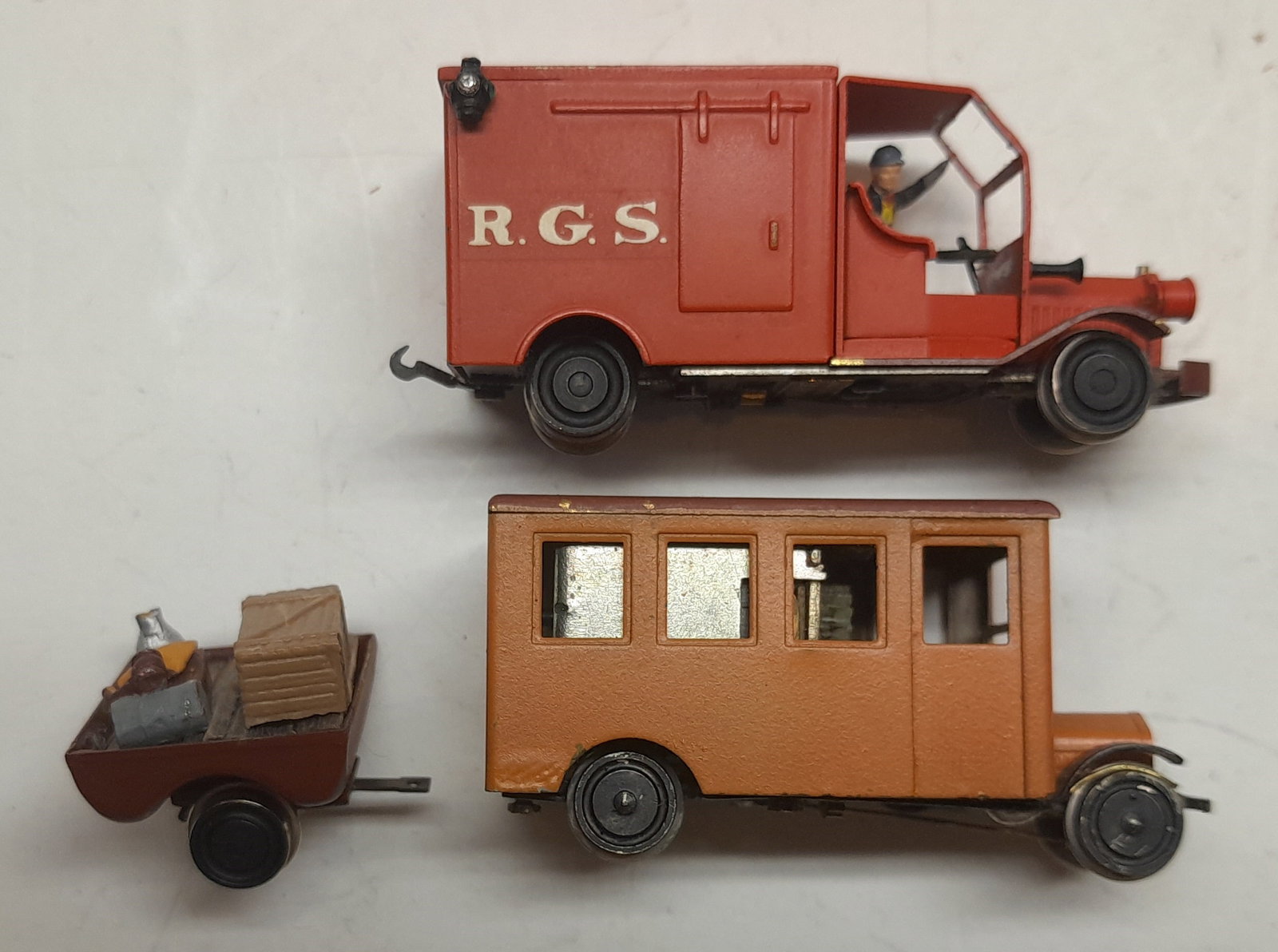 HOn3 Brass - Fomras Motorized Truck, One other & Trailer (1 of 4)