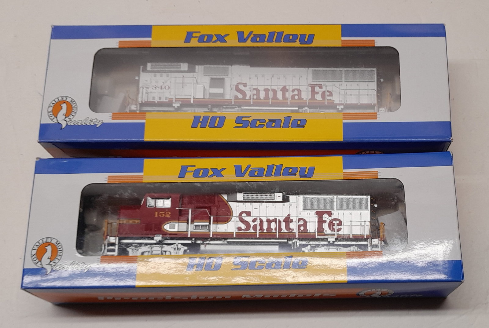 HO Scale Santa Fe Diesel Locomotives DCC + Sound A+B (1 of 3)