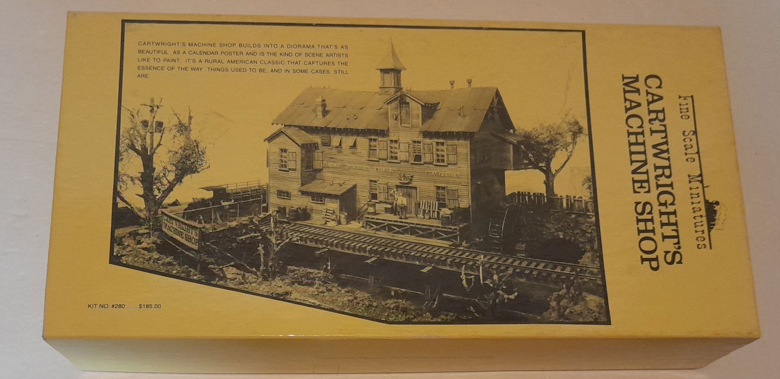 HO Scale FSM "Cartwrights Machine Shop" Kit #280 (1 of 3)