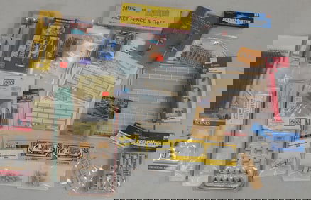 HO Scale Packaged Scenic Details (25+-)