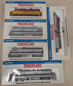 HO Scale 5 Walthers Trainline Diesel Locomotives