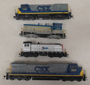 HO Scale 4 DCC Diesel Locomotives CSX